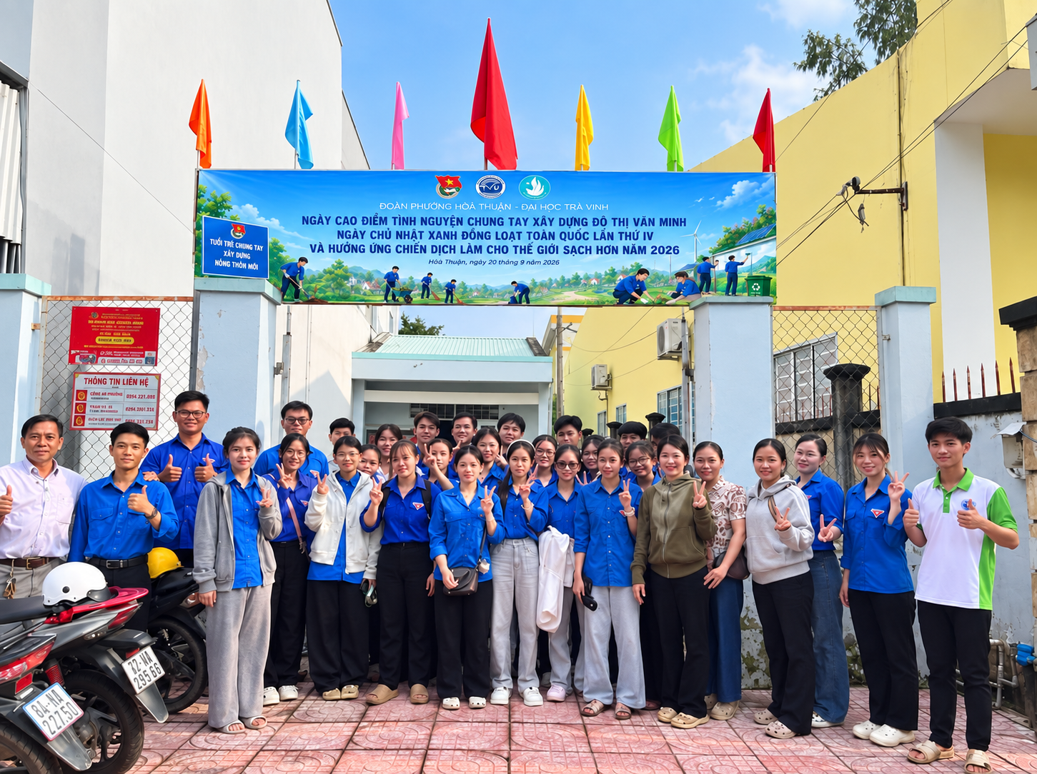 Phường Hòa Thuận ra quân Chủ nhật xanh lần thứ IV năm 2026