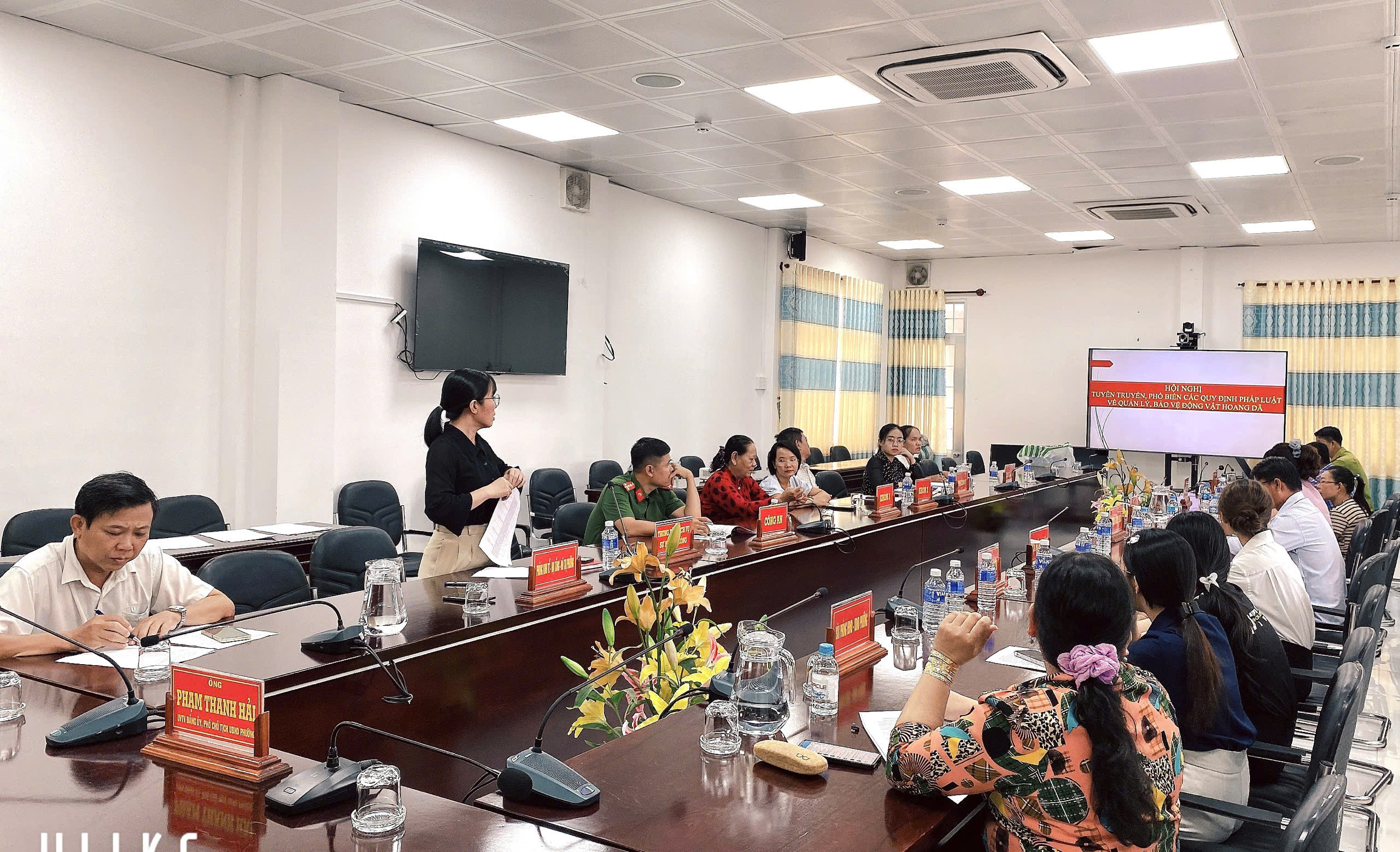 Phường Hòa Thuận tổ chức Hội nghị tuyên truyền, phổ biến pháp luật trong lĩnh vực lâm nghiệp năm 2026
