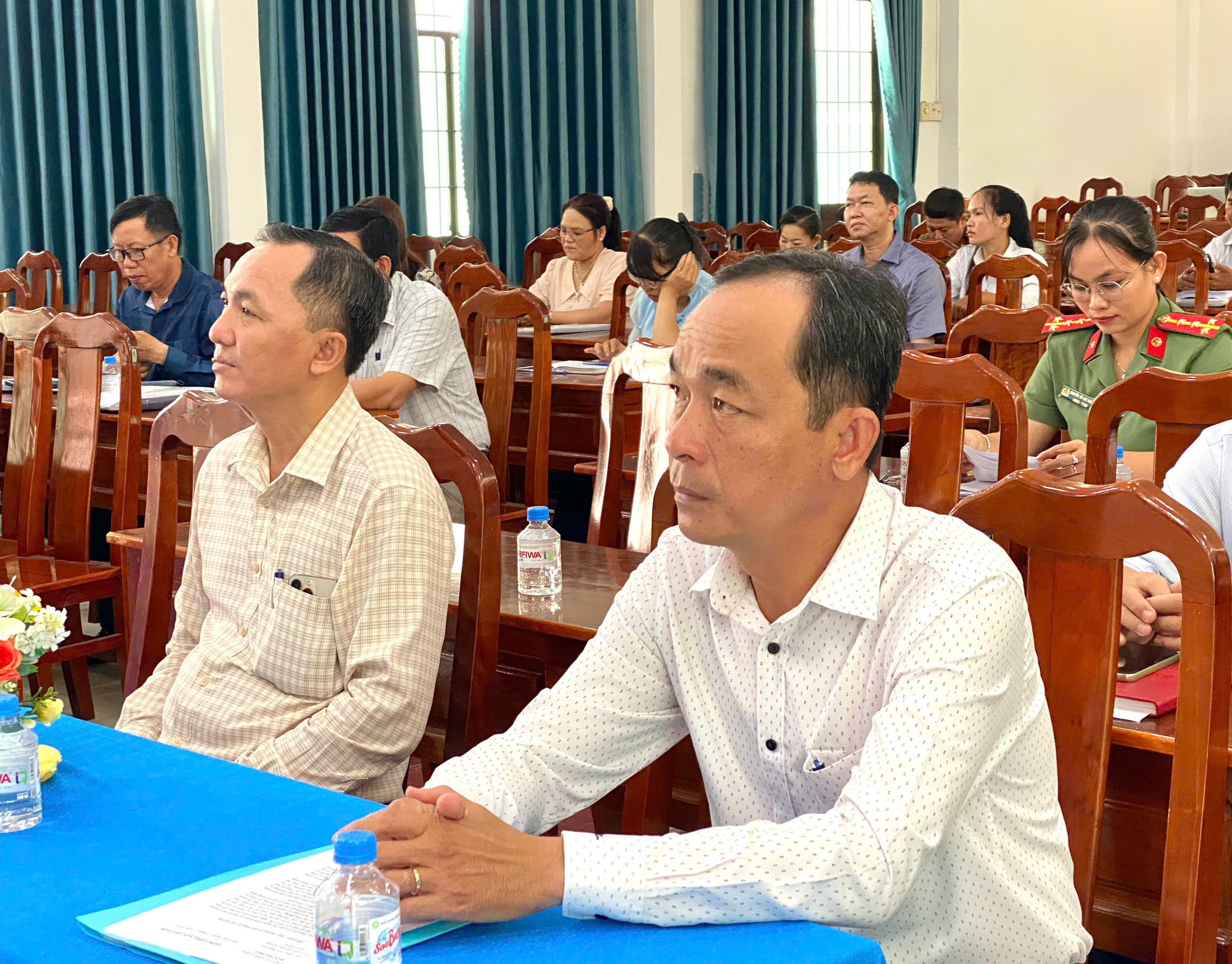 Phường Hòa Thuận tham dự trực tuyến Hội nghị Báo cáo viên Trung ương tháng 9 năm 2026