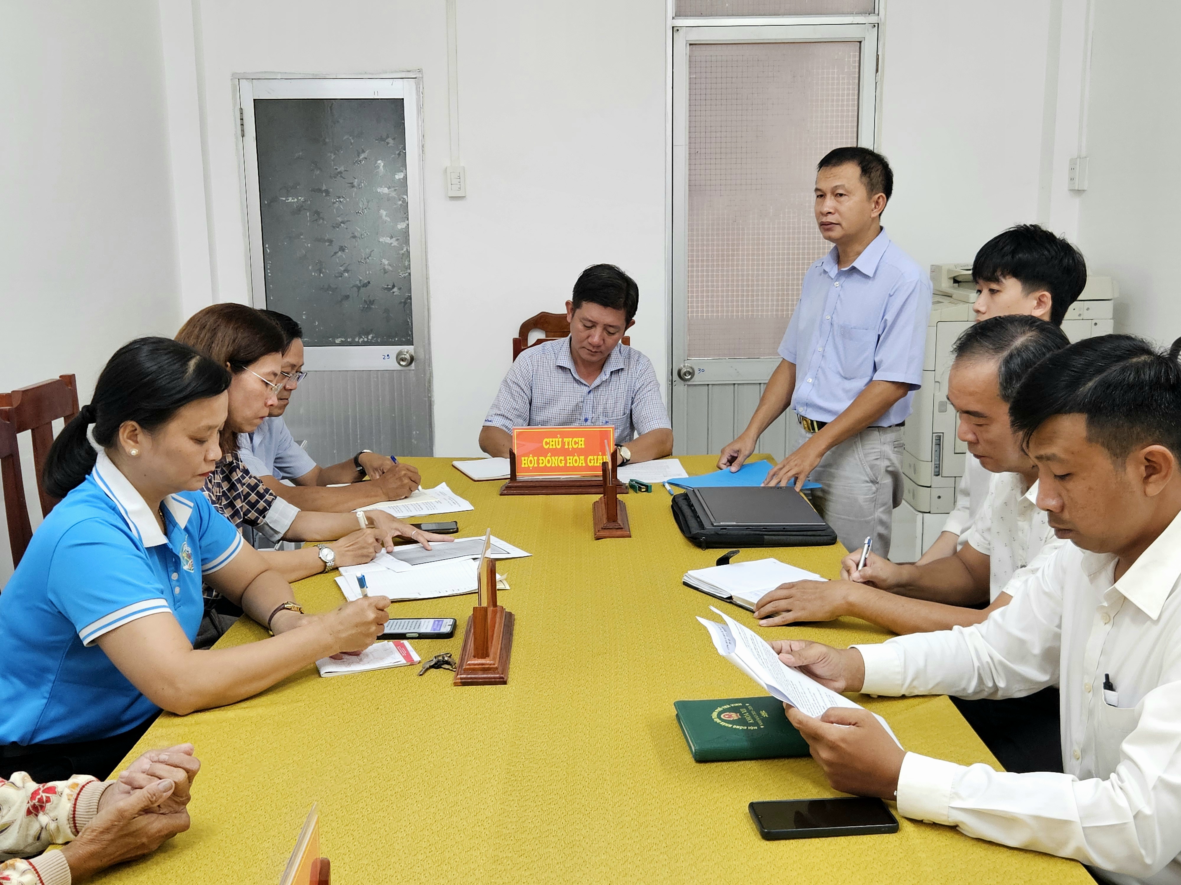 Phường Hòa Thuận hiệu quả mô hình “hòa giải tranh chấp đất đai, gắn kết tình làng nghĩa xóm”