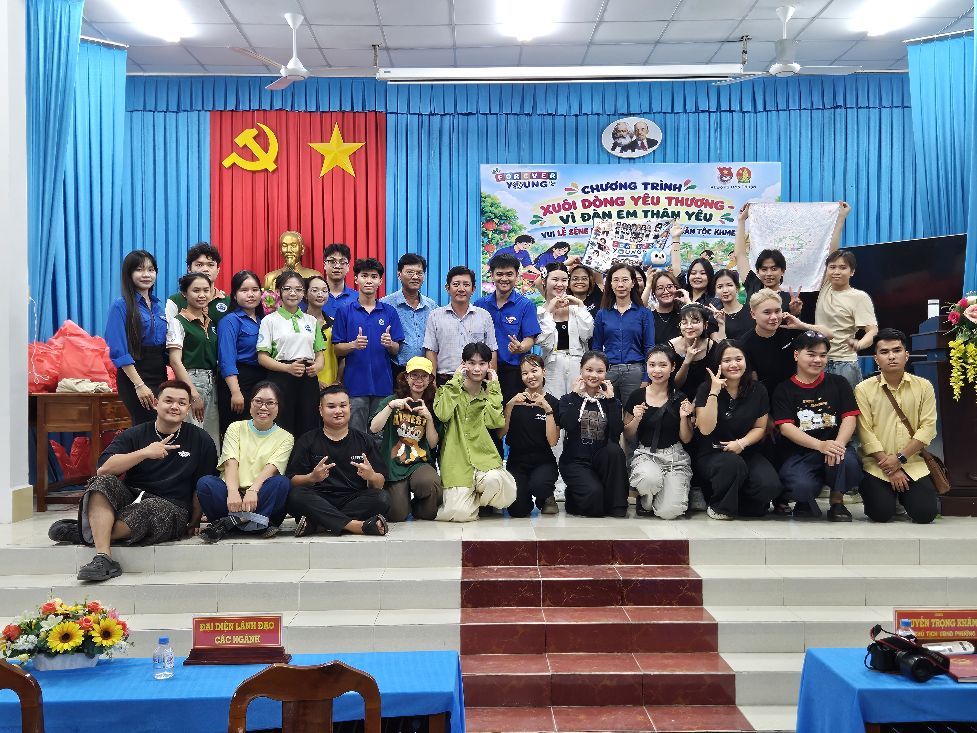 Hội đồng đội phường Hòa Thuận tổ chức chương trình “vì đàn em thân yêu – cùng vui lễ sêne đôlta” năm 2026 