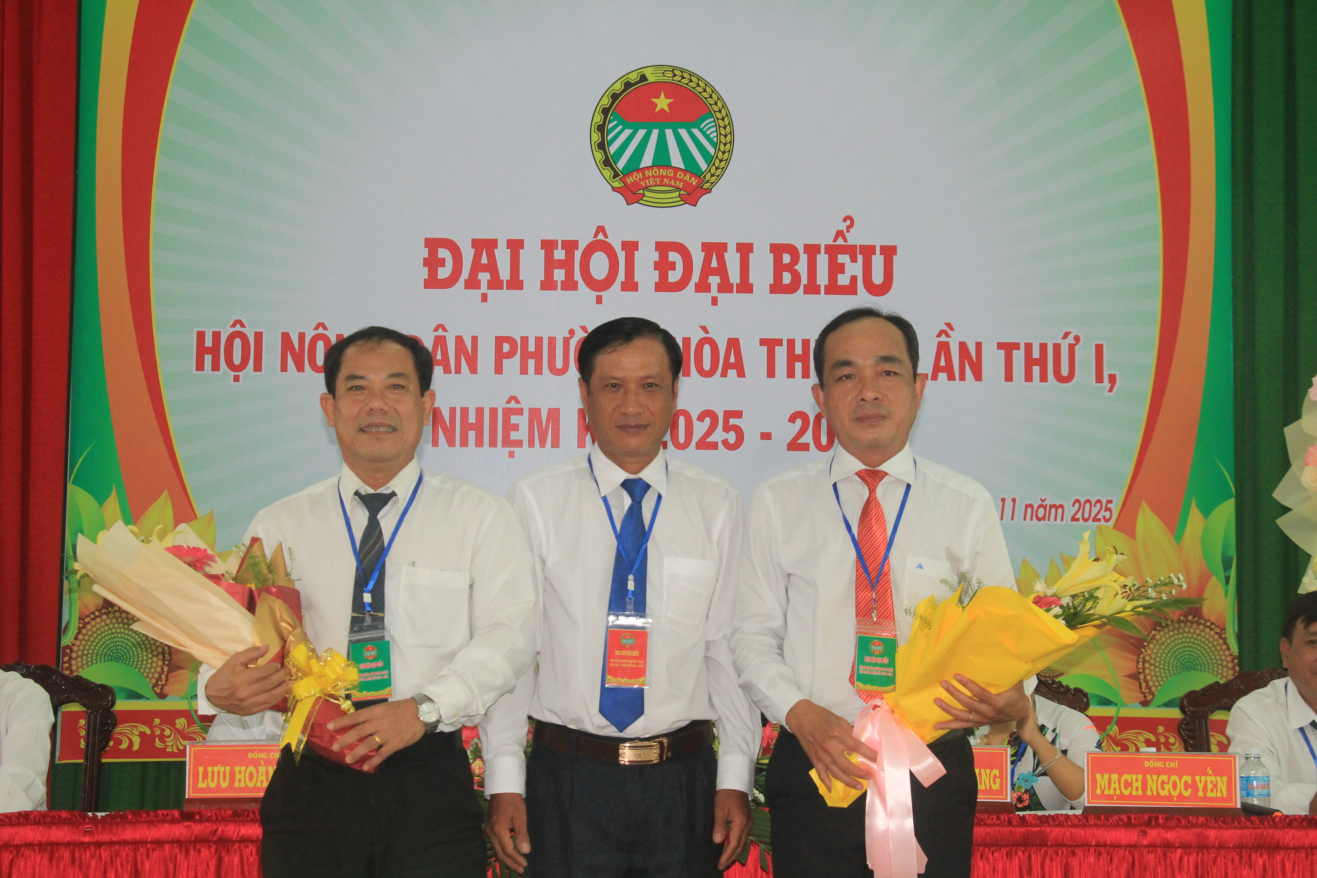 Đại hội Hội Nông dân phường Hòa Thuận lần thứ I, nhiệm kỳ 2025–2030: Đoàn kết – Dân chủ – Đổi mới – Hợp tác – Phát triển