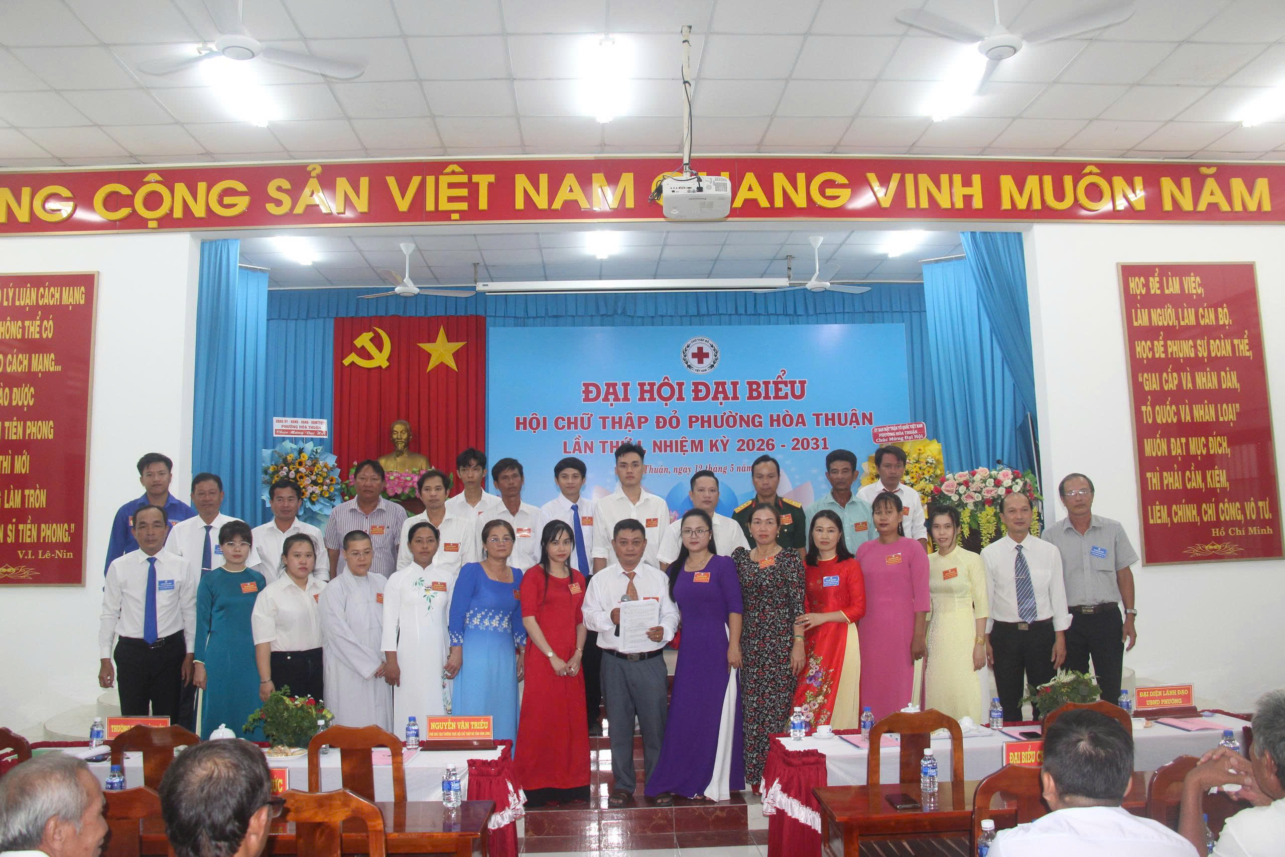 Hội Chữ thập đỏ phường Hòa Thuận tổ chức Đại hội lần thứ I, nhiệm kỳ 2026 – 2031